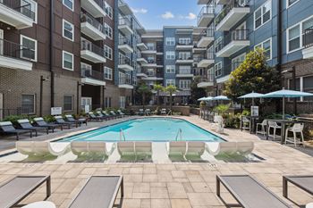 Sundeck with lounge seating